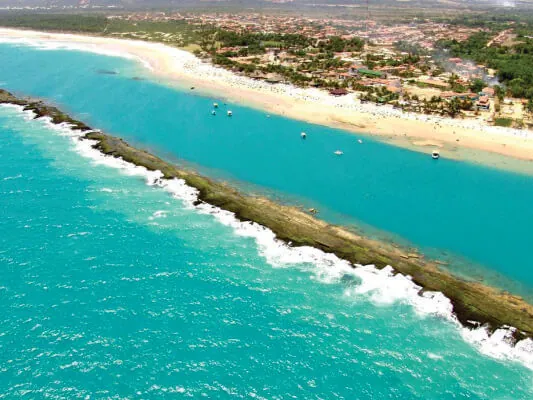 Piscinas naturais de recife em Maceió